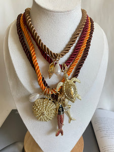Layering cuerda dorado