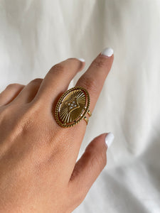 Anillo medalla