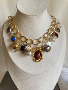 Cadena charms boho