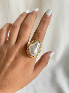 Anillo perla