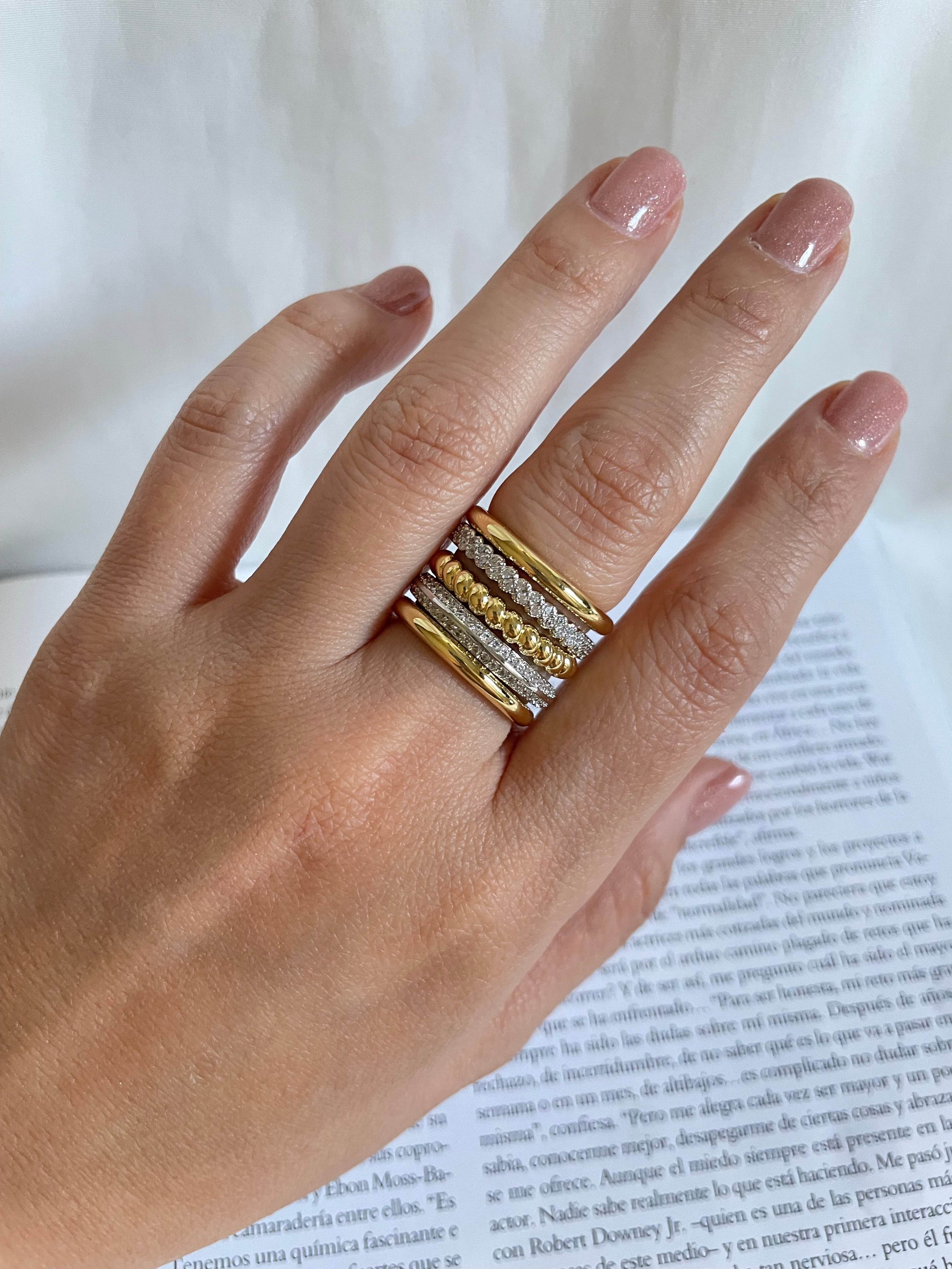 Anillo múltiple combinado
