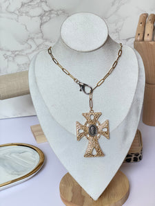 Cadena maxi cruz virgen