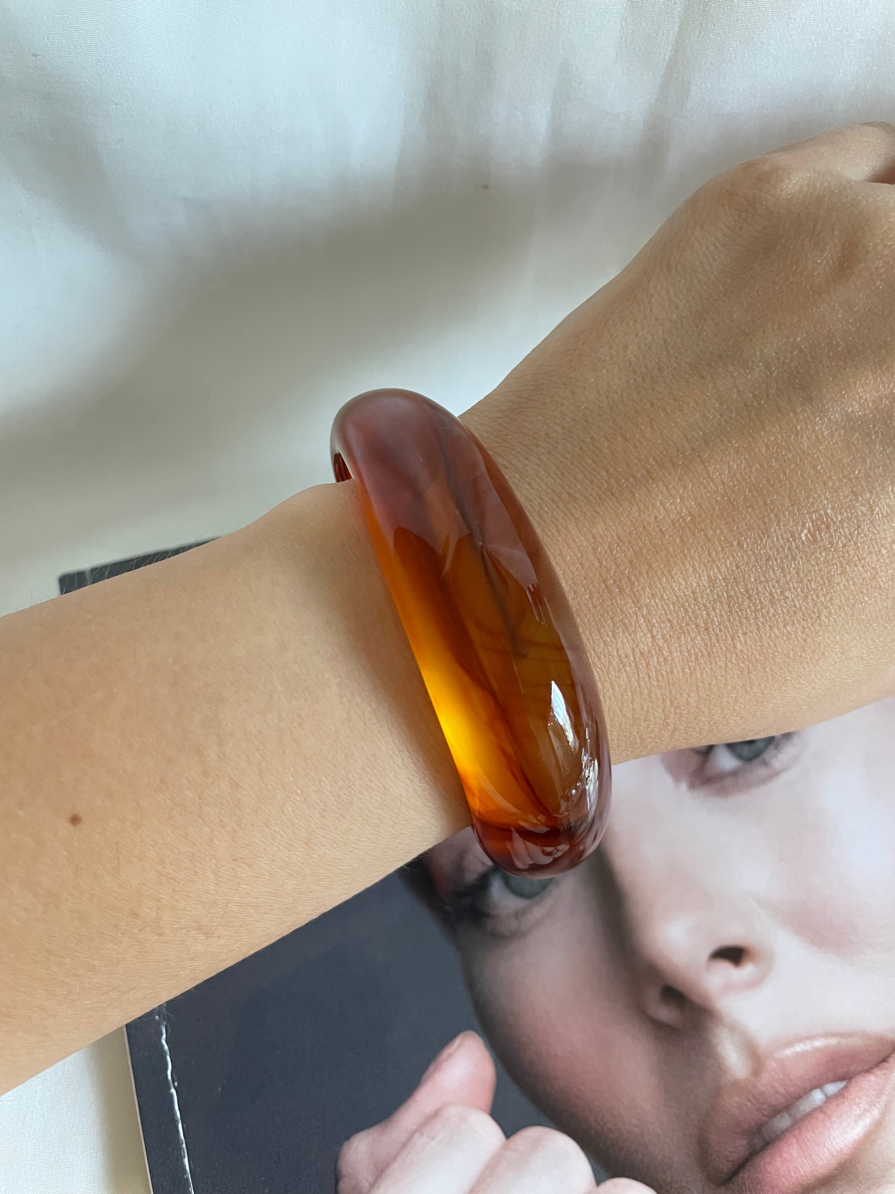 Brazaletes acrílico