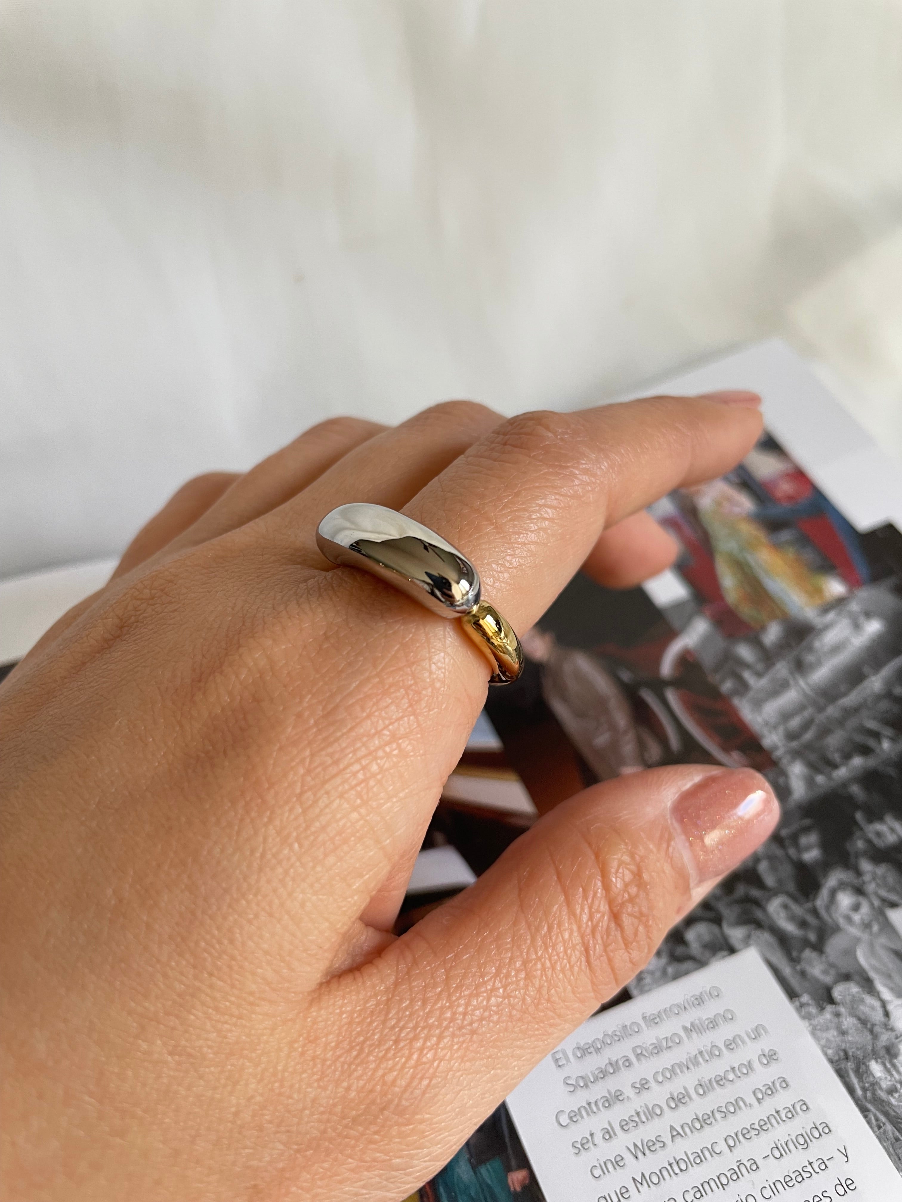 Anillo lory combinado